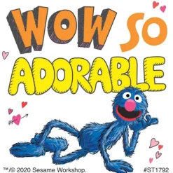 Sesame Street Monsters Stickers
