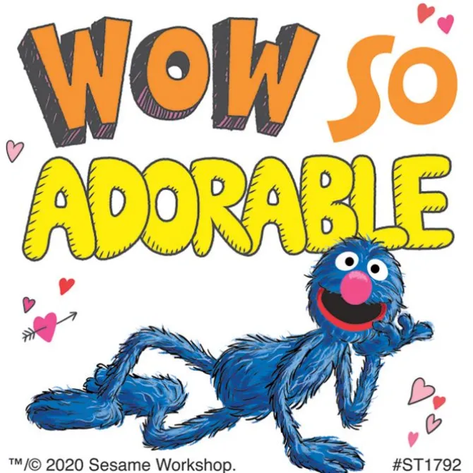 Sesame Street Monsters Stickers