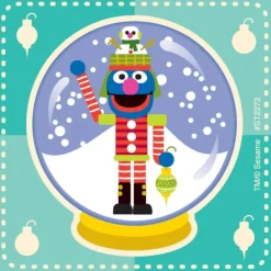 Sesame Street Nutcracker Stickers