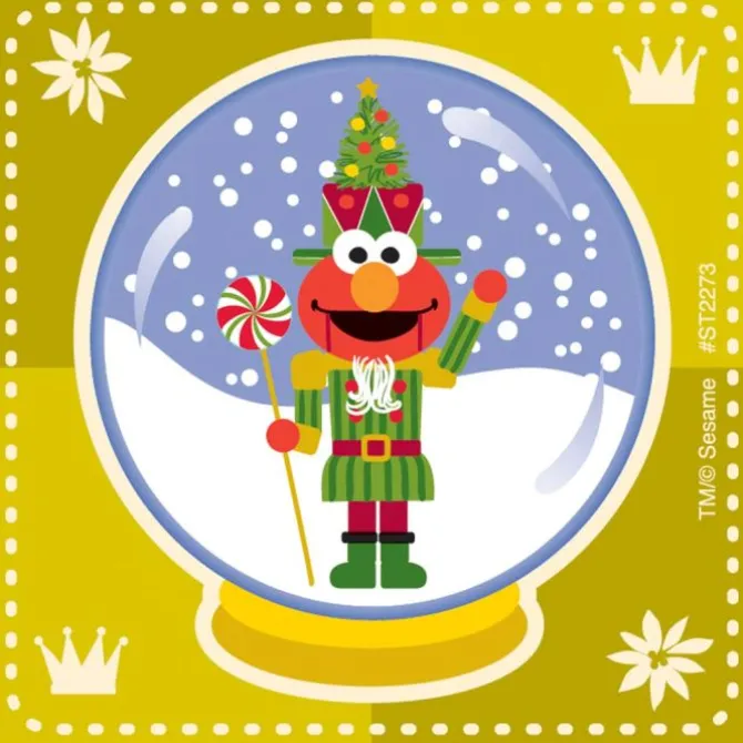 Sesame Street Nutcracker Stickers