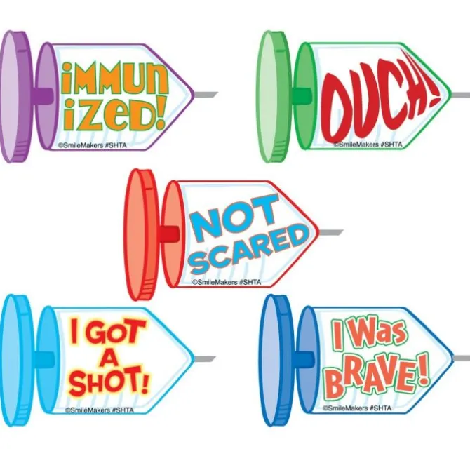 Shaped Shot Stickers