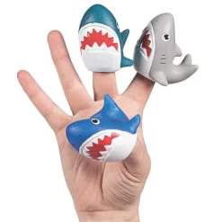 Shark Finger Puppets