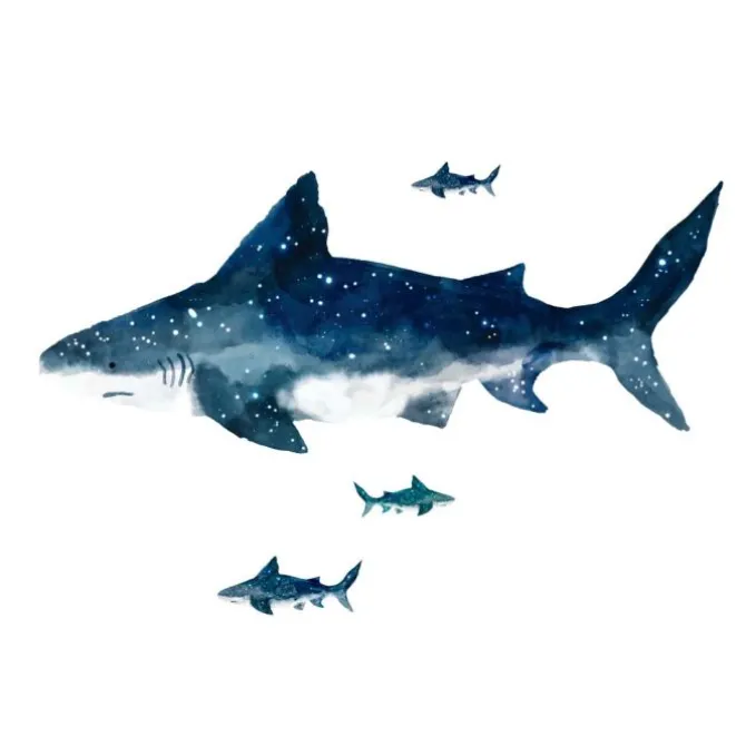 Shark Giant Wall Decals