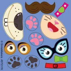 Silly Faces Imagination Stickers