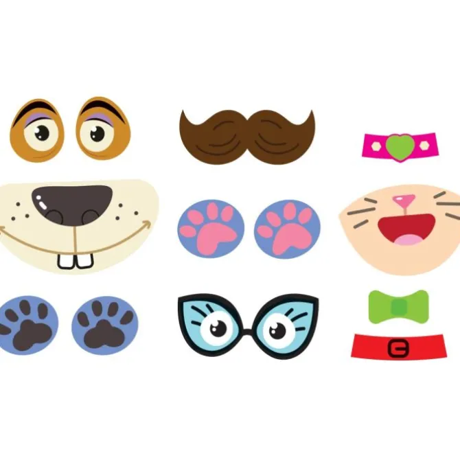 Silly Faces Imagination Stickers