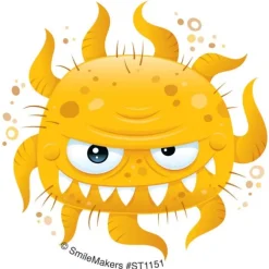 Silly Germs Stickers