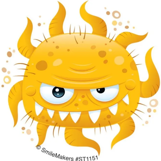Silly Germs Stickers