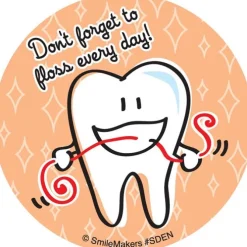 Simple Dental Stickers