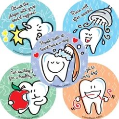 Simple Dental Stickers