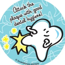 Simple Dental Stickers