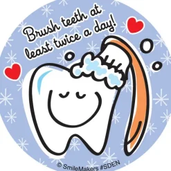 Simple Dental Stickers