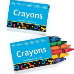 Six-Pack Crayon Boxes