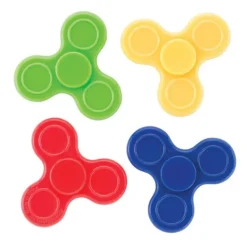 Small Fidget Spinners in 2" Capsules