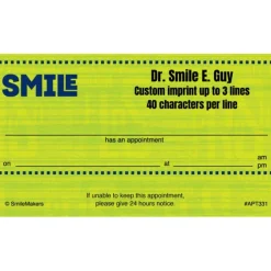 Smile Appointment Cards
