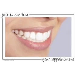 Smile Appointment Confirmation Recall Cards