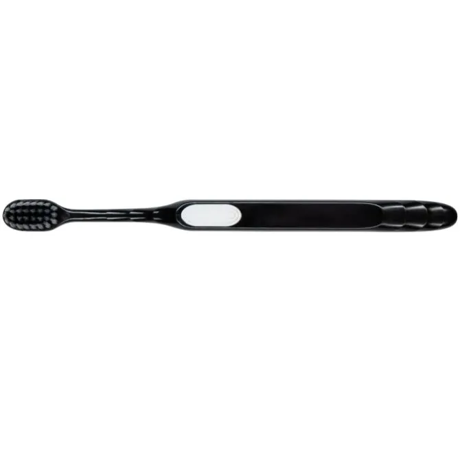 SmileCare™ Adult Black with White Grip Ultrafine Toothbrushes
