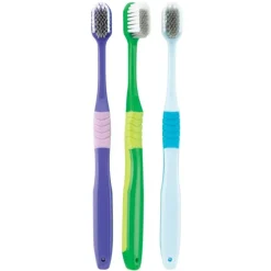 SmileCare™ Adult Compact Comfort Grip Toothbrushes