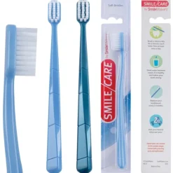 SmileCare™ Adult Jewel Tone Toothbrushes