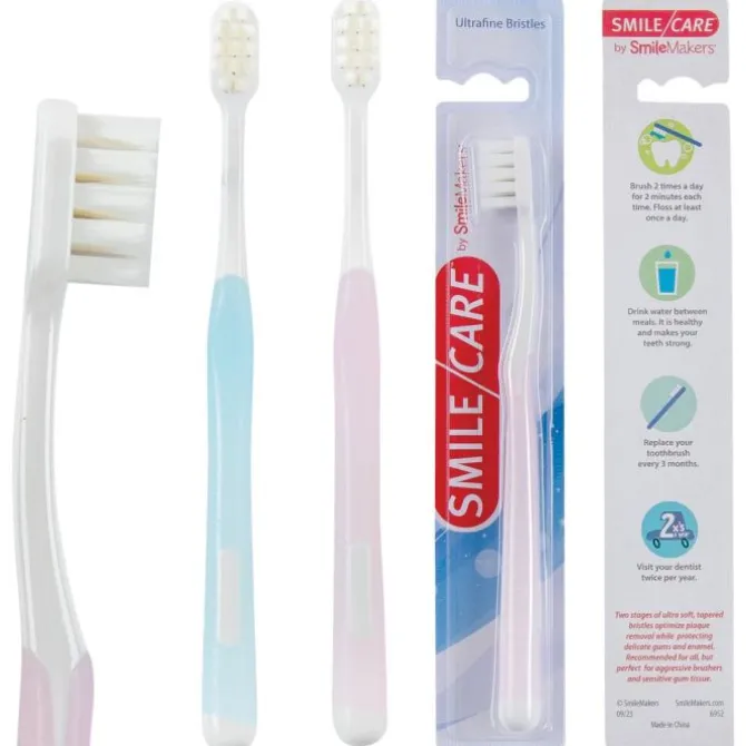 SmileCare™ Adult Orthodontic V-trim Ultrafine Toothbrushes