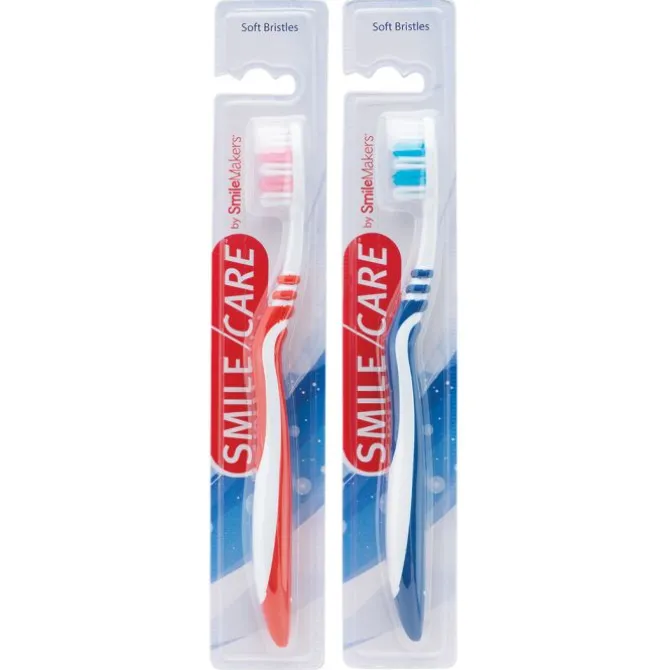 SmileCare™ Adult Secure Grip Toothbrushes