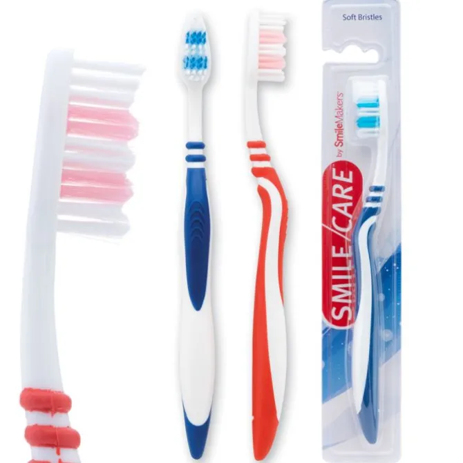 SmileCare™ Adult Secure Grip Toothbrushes