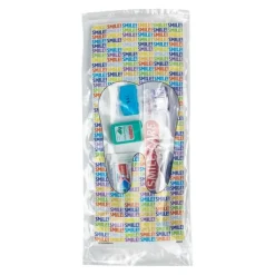 SmileCare™ Adult Smile! Basic Zippered Bag Dental Kits