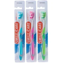 SmileCare™ Adult Triple Action Toothbrushes