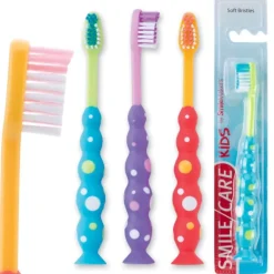 SmileCare™ Toddler Bubble Grip Toothbrushes