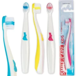 SmileCare™ Toddler Bunny Grip Toothbrushes
