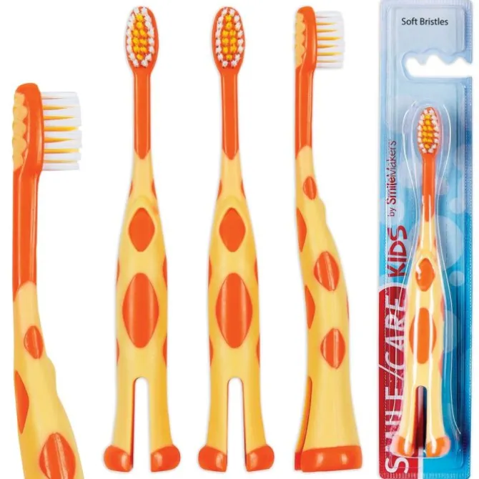 SmileCare™ Toddler Giraffe Toothbrushes