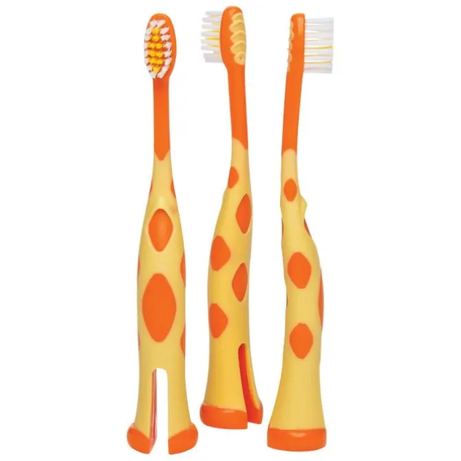 SmileCare™ Toddler Giraffe Toothbrushes