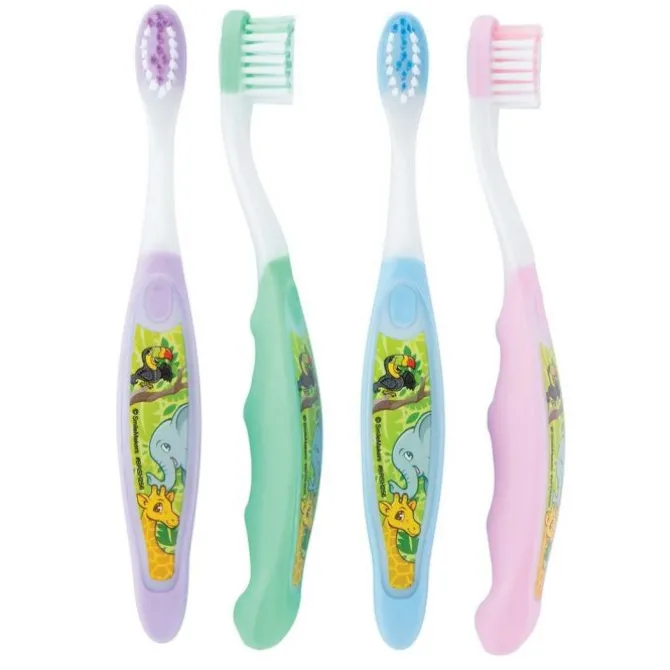 SmileCare™ Toddler Jungle Friends Toothbrushes
