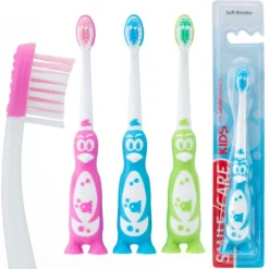 SmileCare™ Toddler Penguin Toothbrushes