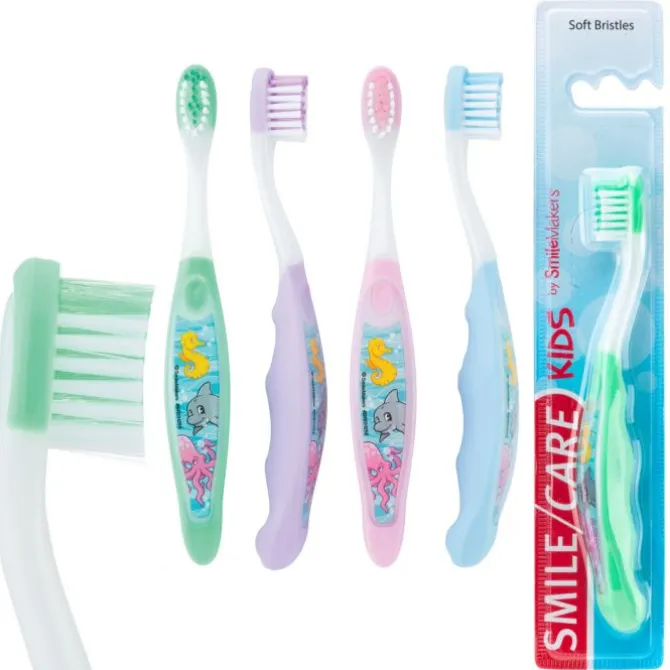 SmileCare™ Toddler Sea Life Pals Toothbrushes