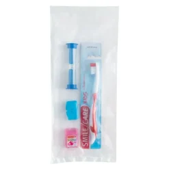 SmileCare™ Youth Basic Zippered Bag Dental Kits