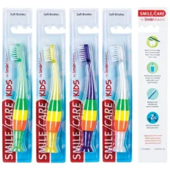 SmileCare™ Youth Fun Grip Toothbrushes