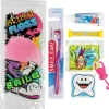 SmileCare™ Youth Grafitti Premium Zippered Bag Dental Kits