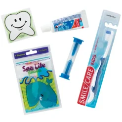 SmileCare™ Youth Premium Dental Kits with Flossers