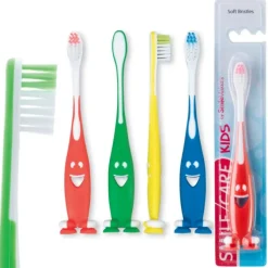 SmileCare™ Youth Smiley Suction Toothbrushes