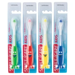 SmileCare™ Youth Smiley Suction Toothbrushes