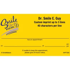 Smile Like You Mean It Appointment Cards