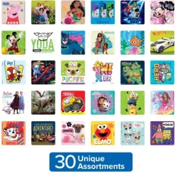 SmileMakers Character Sticker Sampler