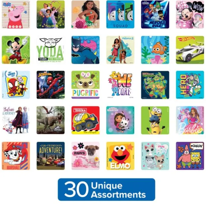 SmileMakers Character Sticker Sampler