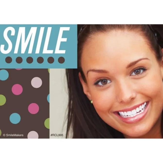 Smile Polka Dots Recall Cards