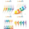 Smile Rainbow Toothbrushes Laser Cards