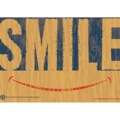 Smile Recycled Recall Cards