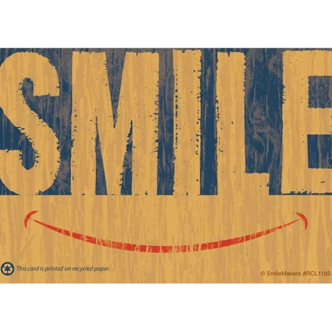 Smile Recycled Recall Cards