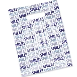 Smile! Scatter Print Bag