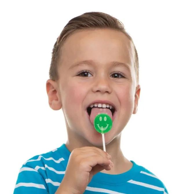Smile Tongue Tattoo Lollipops