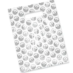 Smile With Braces Scatter Print Bags